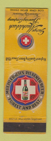 Matchbook Cover - Muehlebach's Beer Kansas City MO WEAR
