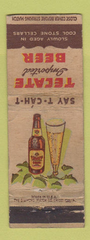 Matchbook Cover - Tecate Beer WORN