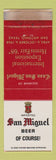 Matchbook Cover - San Miguel Beer 1968 San Antonio TX World's Fair WORN