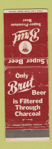Matchbook Cover - Brut Beer WEAR