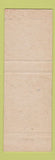 Matchbook Cover - Blue Streak Ignition auto parts Las Cruces NM