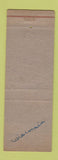 Matchbook Cover - Gettelman Beer 9 Mile Inn WI