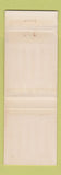 Matchbook Cover - Ruben Bros Auto Parts Cincinnati OH