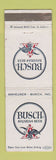 Matchbook Cover - Busch Beer Anheuser Busch