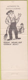 Matchbook Cover - The Dutch Inn Restaurant Palmyra PA red