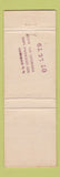 Matchbook Cover - Budweiser Beer WEAR Full Length