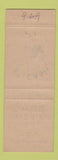 Matchbook Cover - Zeeland State Bank MI
