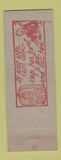 Matchbook Cover - McRae Cafe McRae GA