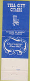 Matchbook Cover - Tell City Chair Co IN