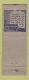 Matchbook Cover - Home Plate Cafe Dalton GA