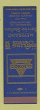Matchbook Cover - Meyerand Service Conoco oil gas Quincy IL SAMPLE
