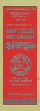 Matchbook Cover - Peachtree Hills Sinclair oil gas Atlanta GA SAMPLE