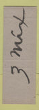 Matchbook Cover - Peoples Humble oil gas Andrews TX SAMPLE