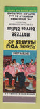 Matchbook Cover - Mattese Service oil gas St Louis MO Carl Dauernheim SAMPLE