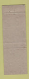 Matchbook Cover - Esso oil gas Rubin Bros Elmira NY