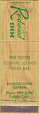 Matchbook Cover - Redwood Inn Vallejo CA