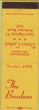Matchbook Cover - The Brekers Rockaway Beach CA