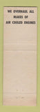 Matchbook Cover - John Lenz Auto Repair Battle Creek MI