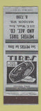 Matchbook Cover - Meyers Tires Accessorizes Madison WI