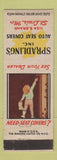 Matchbook Cover - Spradling's Auto Seat Covers St Louis MO