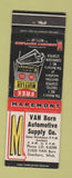 Matchbook Cover - Maremont Mufflers Van Born Auto Parts Dearborn MI