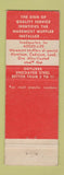 Matchbook Cover - Maremont Mufflers Van Born Auto Parts Dearborn MI