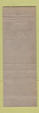 Matchbook Cover - Budweiser Beer Anti Litter WEAR