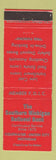 Matchbook Cover - Southern Michigan National Bank Coldwater Union City MI RED