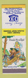 Matchbook Cover - Lowry's DX oil gas Warrensburg MO hillbilly