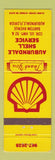 Matchbook Cover - Shell oil gas Auburndale FL
