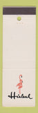 Matchbook Cover - Hialeah FL