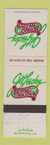 Matchbook Cover - Buffalo Raceway Horse Racing Hamburg NY