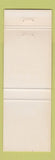Matchbook Cover - Orchid Room Restaurant Lake Tahoe CA