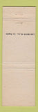 Matchbook Cover - Hilda C Barringer Insurance La Jolla CA