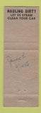Matchbook Cover - Auto Car Wash San Diego CA