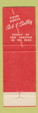 Matchbook Cover - Tillman's Modesto CA restaurant