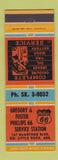 Matchbook Cover - Phillips 66 oil gas Gregory & Foster North Little Rock AR