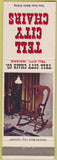 Matchbook Cover - Tell City Chair Co IN