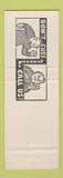 Matchbook Cover - Middleton's Standard oil gas Ellettsville IN