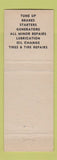 Matchbook Cover - Texaco oil gas Wilmette IL