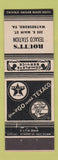 Matchbook Cover - Routt's Texaco oil gas Waynesboro VA