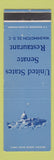Matchbook Cover - United States Senate Restaurant Washington DC