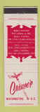 Matchbook Cover - Caruso's Restaurant Washington DC