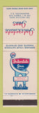 Matchbook Cover - Interstate Inns Washington DC