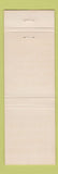 Matchbook Cover - Parchey's Restaurant Steak Washington DC
