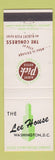 Matchbook Cover - Lee House Washington DC Albert Pick