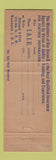 Matchbook Cover - International Union Insurance Washington DC