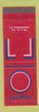 Matchbook Cover - La Collins French Restaurant Washington DC