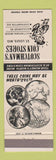 Matchbook Cover - Scotchman's Coin Stores St Louis MO