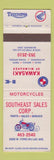 Matchbook Cover - Kawasaki Motorcycles Milwaukee WI Triumph